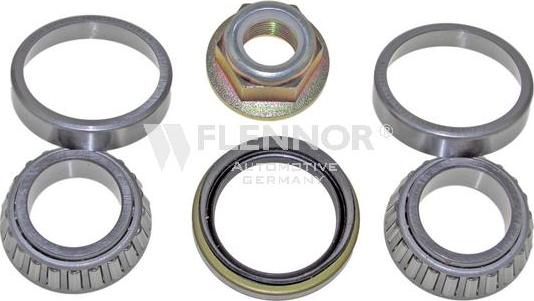 Flennor FR941567 - Подшипник ступицы колеса, комплект autospares.lv