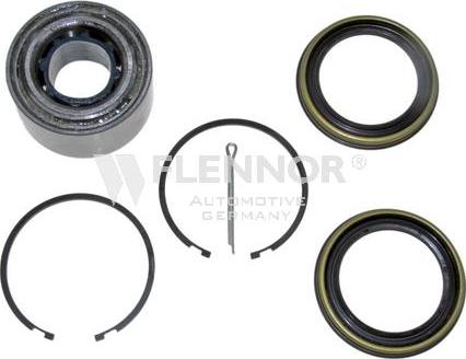 Flennor FR950690 - Подшипник ступицы колеса, комплект autospares.lv