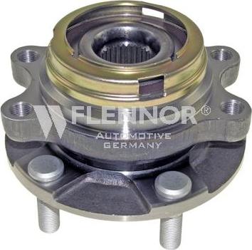 Flennor FR950708 - Подшипник ступицы колеса, комплект autospares.lv