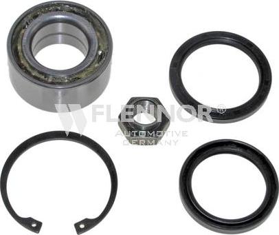 Flennor FR960464 - Подшипник ступицы колеса, комплект autospares.lv