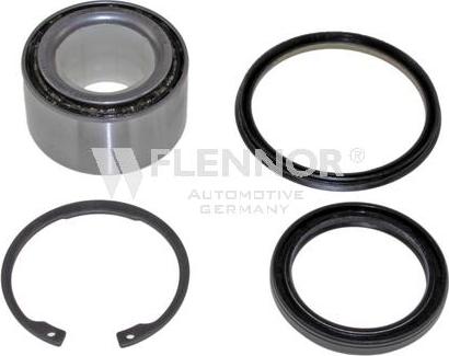 Flennor FR960501 - Подшипник ступицы колеса, комплект autospares.lv