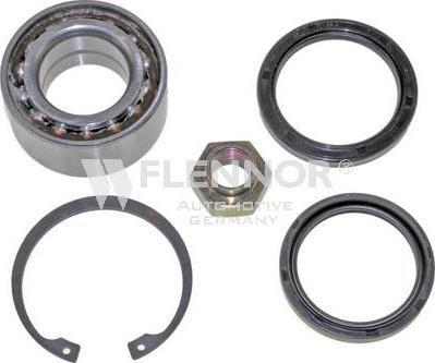 Flennor FR960600 - Подшипник ступицы колеса, комплект autospares.lv