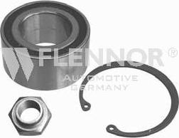 Flennor FR960710 - Подшипник ступицы колеса, комплект autospares.lv