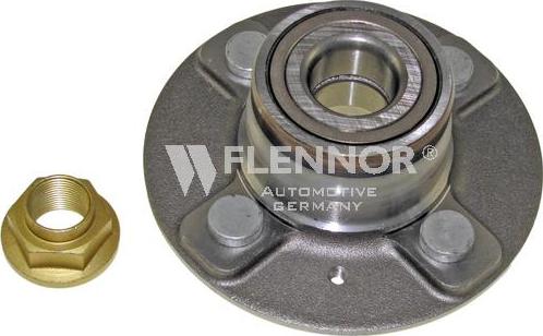 Flennor FR911586 - Подшипник ступицы колеса, комплект autospares.lv