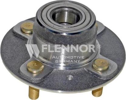 Flennor FR911033 - Подшипник ступицы колеса, комплект autospares.lv