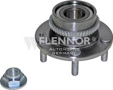 Flennor FR911206 - Подшипник ступицы колеса, комплект autospares.lv