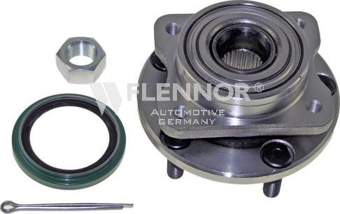 Flennor FR980787 - Подшипник ступицы колеса, комплект autospares.lv