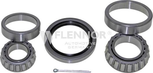 Flennor FR930454 - Подшипник ступицы колеса, комплект autospares.lv