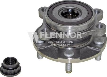 Flennor FR970695 - Подшипник ступицы колеса, комплект autospares.lv