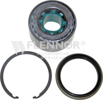 Flennor FR970833 - Подшипник ступицы колеса, комплект autospares.lv