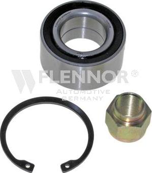 Flennor FR699223 - Подшипник ступицы колеса, комплект autospares.lv