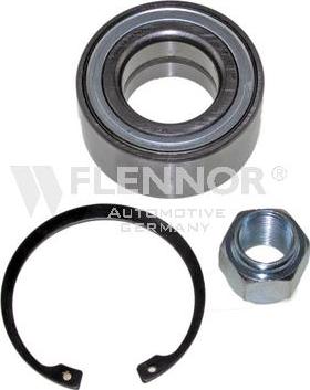 Flennor FR690142 - Подшипник ступицы колеса, комплект autospares.lv