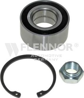 Flennor FR690295 - Подшипник ступицы колеса, комплект autospares.lv