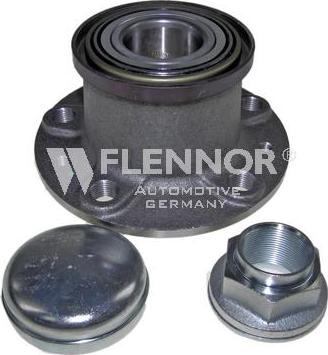 Flennor FR691442 - Подшипник ступицы колеса, комплект autospares.lv