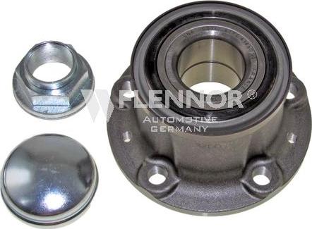 Flennor FR691862 - Подшипник ступицы колеса, комплект autospares.lv