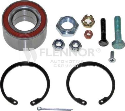 Flennor FR190909 - Подшипник ступицы колеса, комплект autospares.lv