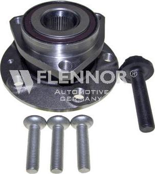 Flennor FR190588 - Подшипник ступицы колеса, комплект autospares.lv