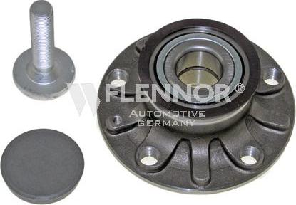 Flennor FR191102 - Подшипник ступицы колеса, комплект autospares.lv