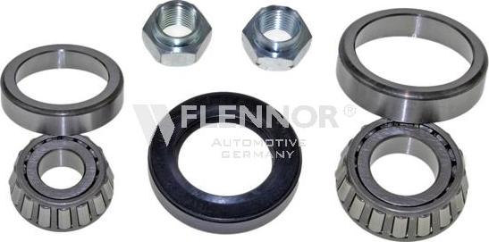 Flennor FR890427 - Подшипник ступицы колеса, комплект autospares.lv