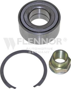 Flennor FR890251 - Подшипник ступицы колеса, комплект autospares.lv