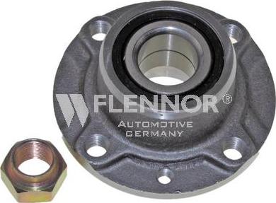 Flennor FR891207 - Подшипник ступицы колеса, комплект autospares.lv