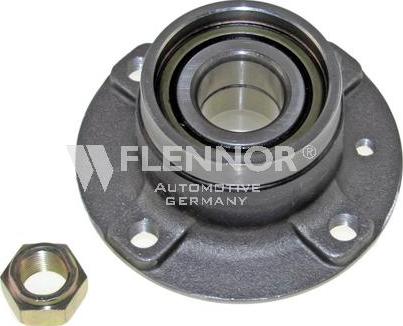 Flennor FR881369 - Подшипник ступицы колеса, комплект autospares.lv