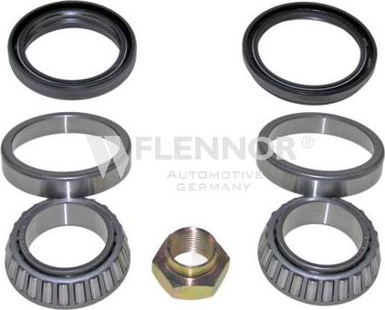 Flennor FR390995 - Подшипник ступицы колеса, комплект autospares.lv