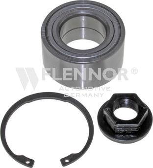 Flennor FR390934 - Подшипник ступицы колеса, комплект autospares.lv