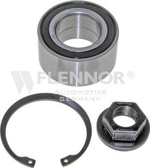 Flennor FR390928 - Подшипник ступицы колеса, комплект autospares.lv