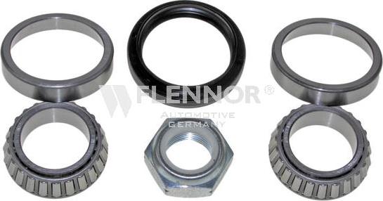 Flennor FR390923 - Подшипник ступицы колеса, комплект autospares.lv