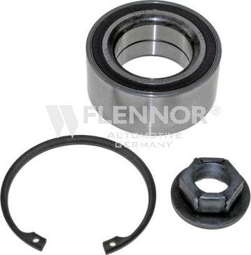 Flennor FR390400 - Подшипник ступицы колеса, комплект autospares.lv