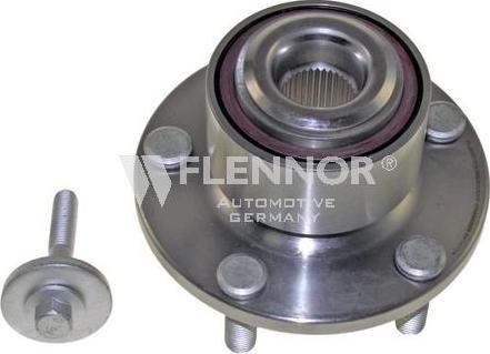 Flennor FR390556 - Подшипник ступицы колеса, комплект autospares.lv