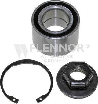 Flennor FR391946 - Подшипник ступицы колеса, комплект autospares.lv