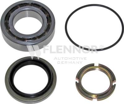 Flennor FR391063 - Подшипник ступицы колеса, комплект autospares.lv