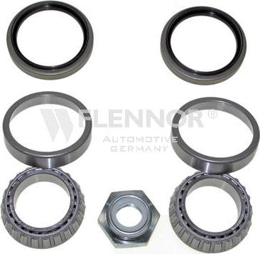 Flennor FR391019 - Подшипник ступицы колеса, комплект autospares.lv