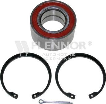 Flennor FR290117 - Подшипник ступицы колеса, комплект autospares.lv