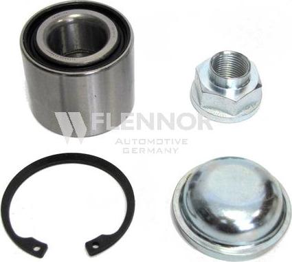 Flennor FR291113 - Подшипник ступицы колеса, комплект autospares.lv