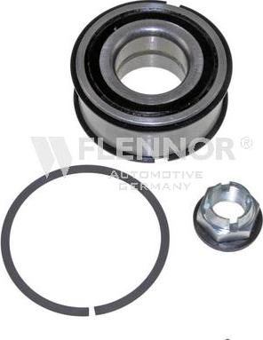 Flennor FR790296 - Подшипник ступицы колеса, комплект autospares.lv