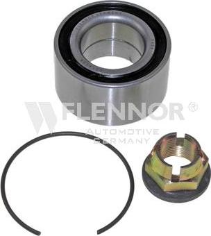 Flennor FR790208 - Подшипник ступицы колеса, комплект autospares.lv