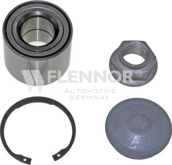 Flennor FR791865 - Подшипник ступицы колеса, комплект autospares.lv