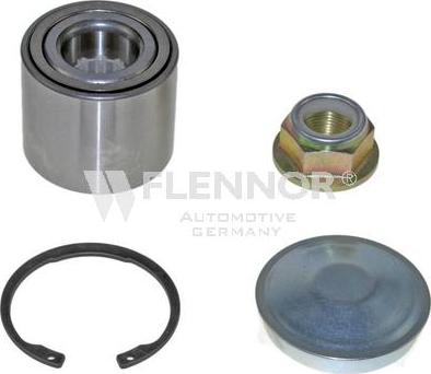 Flennor FR791871 - Подшипник ступицы колеса, комплект autospares.lv