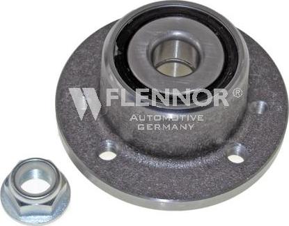 Flennor FR791341 - Подшипник ступицы колеса, комплект autospares.lv