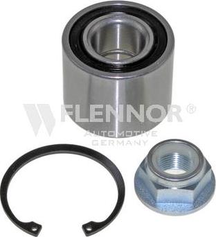 Flennor FR791315 - Подшипник ступицы колеса, комплект autospares.lv