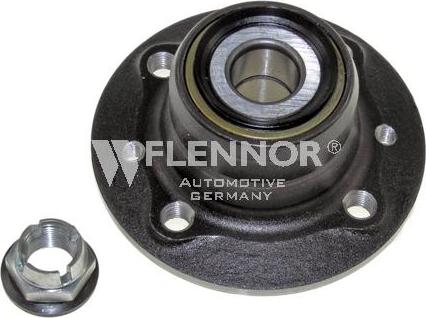 Flennor FR791298 - Подшипник ступицы колеса, комплект autospares.lv