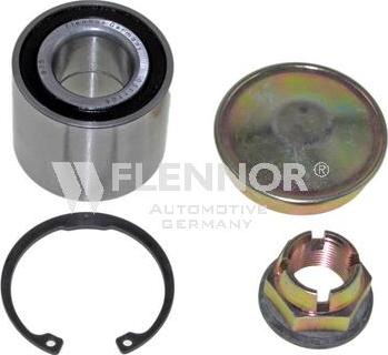 Flennor FR791205 - Подшипник ступицы колеса, комплект autospares.lv