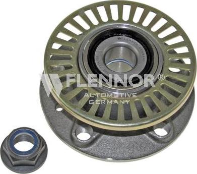 Flennor FR791202 - Подшипник ступицы колеса, комплект autospares.lv