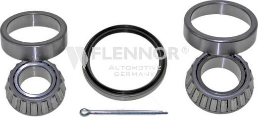 Flennor FR791217 - Подшипник ступицы колеса, комплект autospares.lv