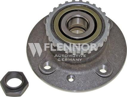 Flennor FR791749 - Подшипник ступицы колеса, комплект autospares.lv