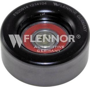 Flennor FS20914 - Ролик, поликлиновый ремень autospares.lv