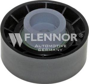 Flennor FU23929 - Ролик, поликлиновый ремень autospares.lv